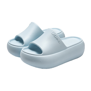 时尚百搭厚底松糕拖鞋女款居家室内软底加厚洗澡防滑EVA凉拖