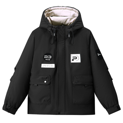 加肥加大码青年男款外套加厚棉服