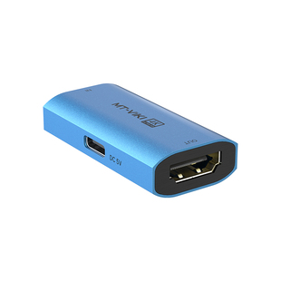 迈拓维矩 MT-ED4K 高清hdmi直通头母对母4kHDMI信号放大延长器放大芯片40米高清线加长对接头40米