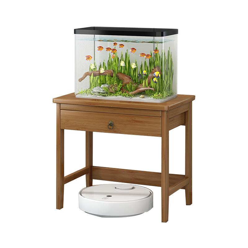 多层花架子客厅落地式鱼缸架子置物架阳台鱼缸底柜家用植物摆放架