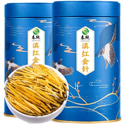 国风罐装-云南滇红金针蜜香500g