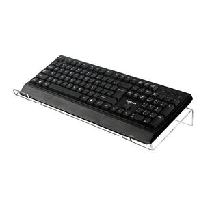 亚克力桌面键盘支架托架透明台式电脑增高可水洗键盘架 免打孔架