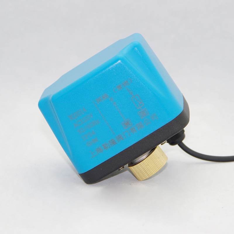 常开闭电磁球阀水太阳能自来水二三通电动ADC12V24V220V4分6分1寸