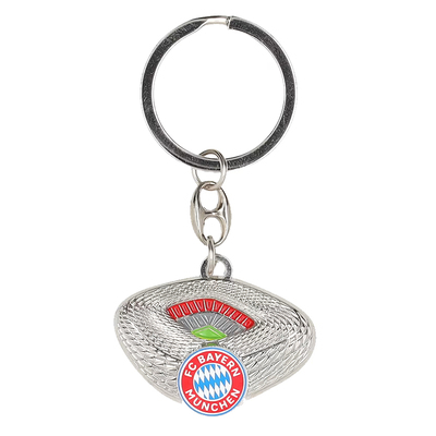 进口拜仁钥匙扣3D立体安联球场模型吊坠官方正品34995品德居现货