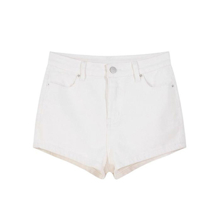 李李服饰红色丰胯牛仔短裤女2026春季新款性感纯欲包臀热裤