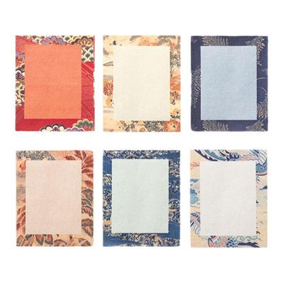 100张装仿宋锦微喷小纸条10色装