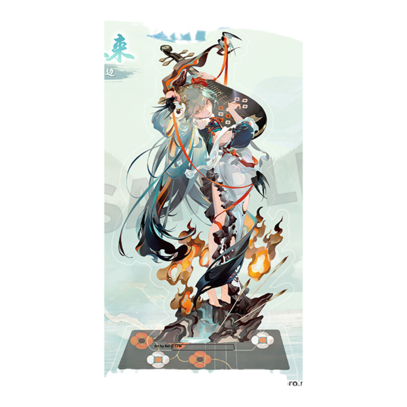 GSC初音未来十面埋伏 吧唧立牌周边流麻挂件 徽章 谷子 扇子 色纸