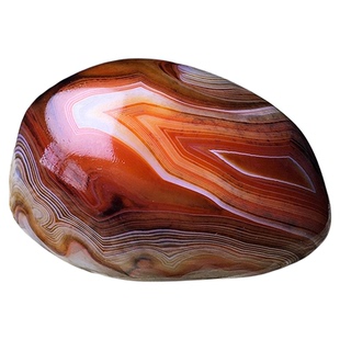 天然缠丝玛瑙手把件原石打磨大颗粒红玛瑙石鱼缸造景装饰家居摆件