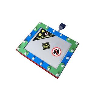 粉尘泄爆片装置阻火器爆破片防爆片粉尘管道防爆泄爆口方形圆形