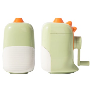 得力VB107小恐龙手摇削笔机削笔器卷笔刀学生转笔刀学生削铅笔削铅刀削铅笔器小学生儿童自动进铅