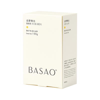 BASAO佰朔 白芽奇兰茶叶乌龙茶浓香型兰花香散茶茶匣80g