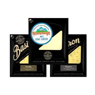 贝斯隆 荷兰进口cheese芝士块原制风味高达奶酪干酪200g 聚会零食