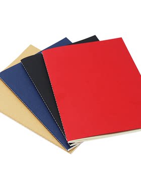 诗友 专业定制印LOGO广告本A5车线记事本软面抄B5牛皮纸登记本日记本学生错题本A4培训记录本设计定制笔记本