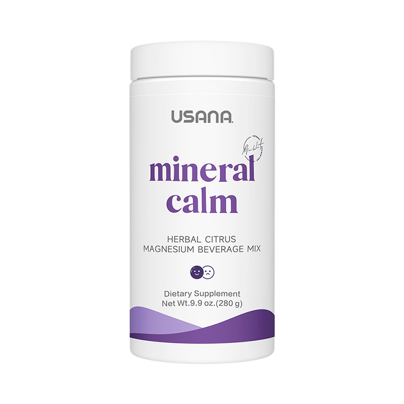 美国优莎娜USANA矿物舒眠饮镁粉官网旗舰正品优莎纳mineral calm