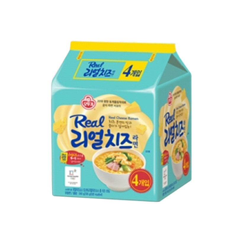韩国进口不倒翁特浓芝士拉面