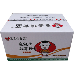 免泡商用红薯细粉火锅粉丝麻辣烫专用山芋粉条花甲土豆粉丝细速煮