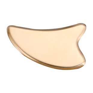 黄铜刮痧板正品心形脸部眼部美容按摩经络全身通用全铜板刮脸神器