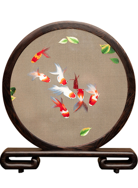 双面绣绣美特色苏绣礼品摆件中式