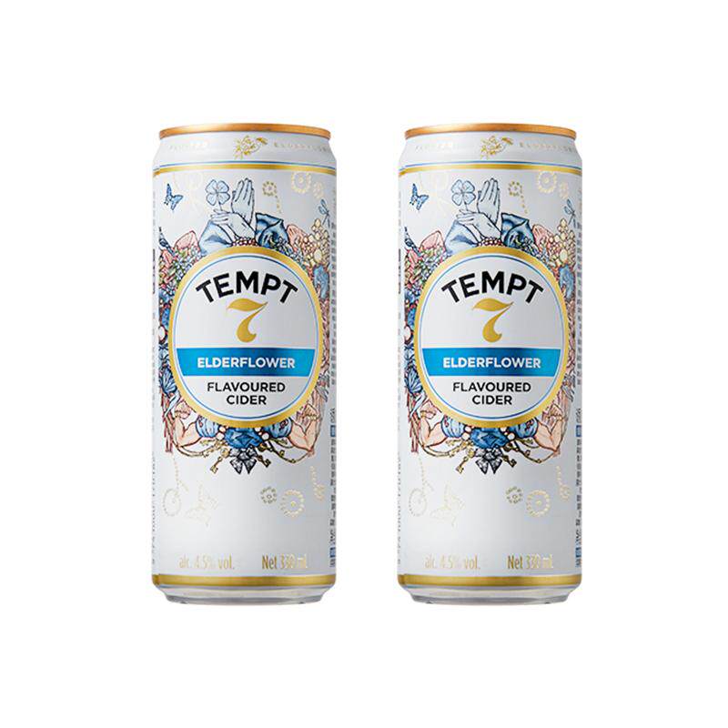 TEMPT诱惑西打微醺易拉罐果酒
