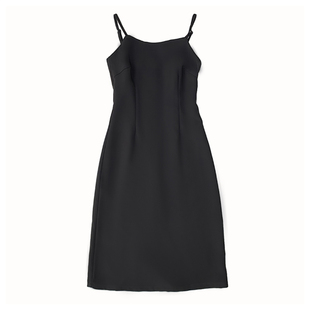 性感吊带法式西装连衣裙女2026春秋新款显瘦气质收腰百搭a字长裙