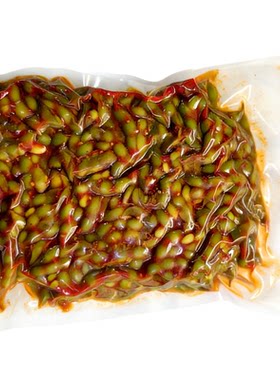 新品麻辣毛豆解冻即食商用大包装