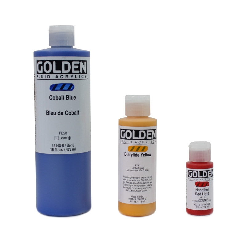 美国进口golden高登环保丙烯颜料