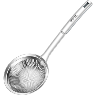吉度漏勺304不锈钢厨房家用捞饺子捞面漏网勺过滤网火锅油炸笊篱