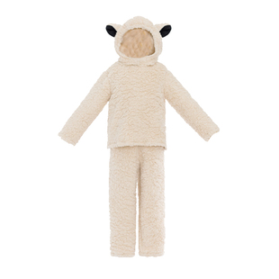 万圣节儿童动物角色扮演服 小绵羊肖恩cosplay舞台表演服摄影衣服