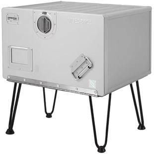 航空铝合金收纳柜金属工业风储物箱入户玄关可移动家用置物柜