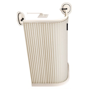 吸盘弧形浴室防水浴帘滑轨浴帘杆折叠高档隔断帘卫生间干湿分离