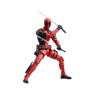 中动死侍与金刚狼手办漫威官方正版电影人偶玩具关节可动男生礼物