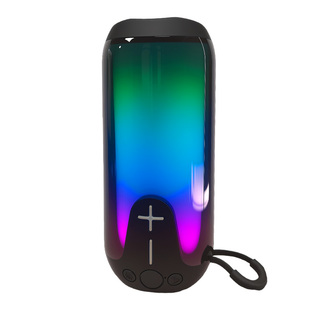 蓝牙音响琉璃炫彩灯光蓝牙音箱高音质大音量户外便携式插卡低音炮