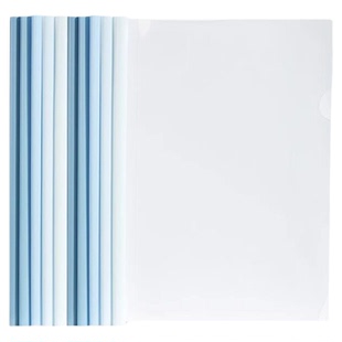 30个装渐变色抽杆夹文件夹a4拉杆夹小学生专用资料夹初中生保护套活页夹插页夹办公用品大全定制logo高颜值