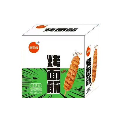 顺天缘20小包独立包装香辣烧烤味