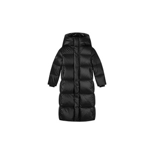 暇步士童装儿童加长款羽绒服冬季新款男童三防保暖女大童加厚外套