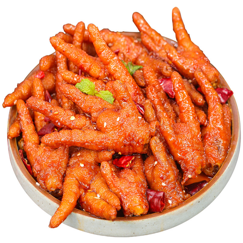 椒麻虎皮鸡爪软糯脱骨肉香浓郁爽