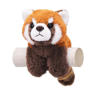 波普自然啪啪圈系列玩偶小熊猫毛绒玩具公仔娃娃拍拍手环生日礼物
