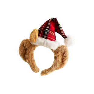 卡哇伊酱~迪士尼达菲熊发箍卡通可爱帽子拍照百搭派对游乐园发饰