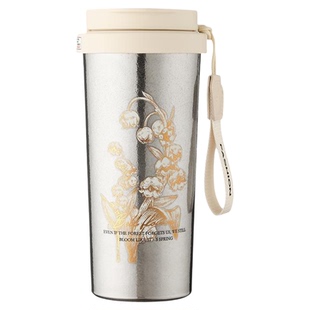 麦卡伦印象纯钛咖啡杯保温杯男女士水杯便携吸管杯新款随行杯子