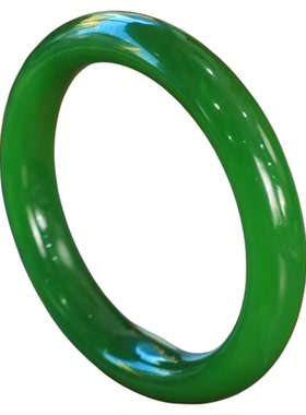 和田碧玉籽料正圈平安镯正圈玉镯