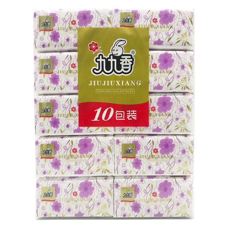九九香梅花300张抽纸10包
