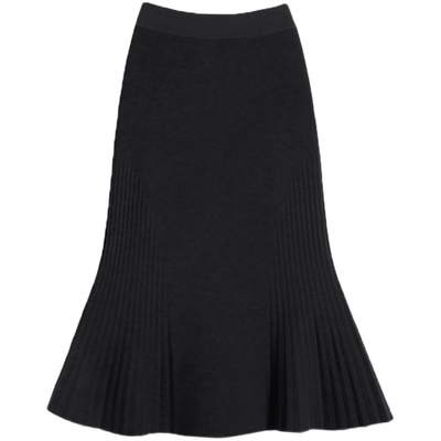 F2166-包臀鱼尾针织裙