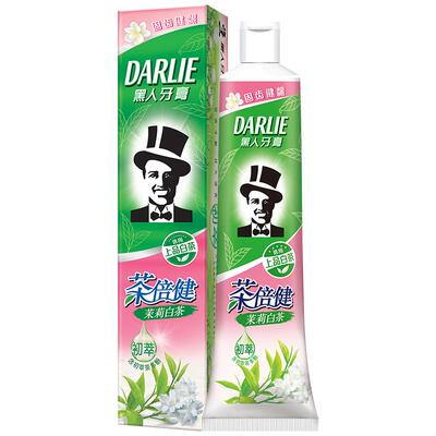 黑人牙膏茶倍健茉莉190g保护牙齿