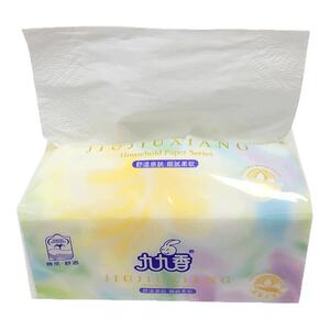 九九香原木浆加厚抽纸27包箱装