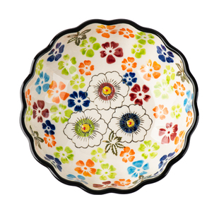 手绘陶瓷吐骨碟家用复古小碟子水果盘精致小菜碟调料碟骨碟味碟