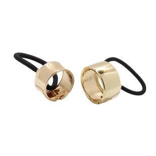 欧美朋克马尾扣金属发圈发饰韩版时尚扎头发皮筋女发卡头绳发绳