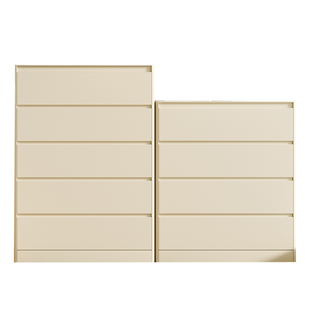 新款圆弧款大容量斗柜客厅卧室储物柜多抽屉斗柜收纳柜