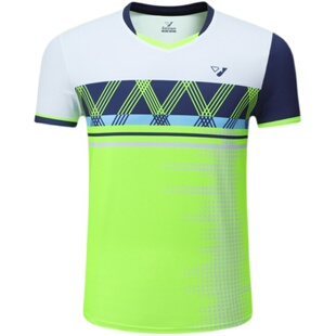 运动速干短袖t恤男女情侣健身瑜伽训练跑步徒步V领团体队服上衣