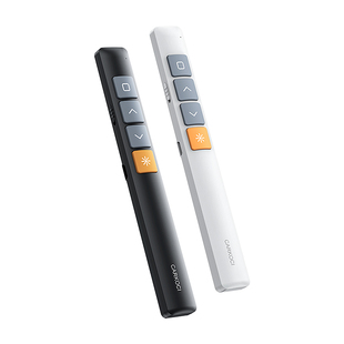 卡古驰教师用激光翻页笔多功能充电款ppt遥控器笔投影仪电脑课件幻灯片多媒体讲课电子教学希沃演讲白板金属