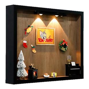 2026新款电表箱遮挡磁吸diy弱电配电箱开关盒挂画网红餐厅装饰画